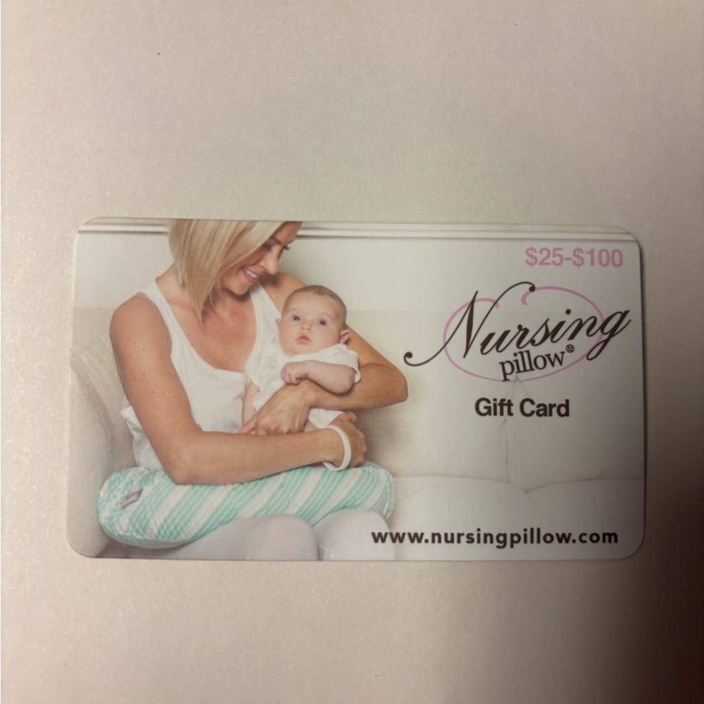 Nursing Pillow Gift Card